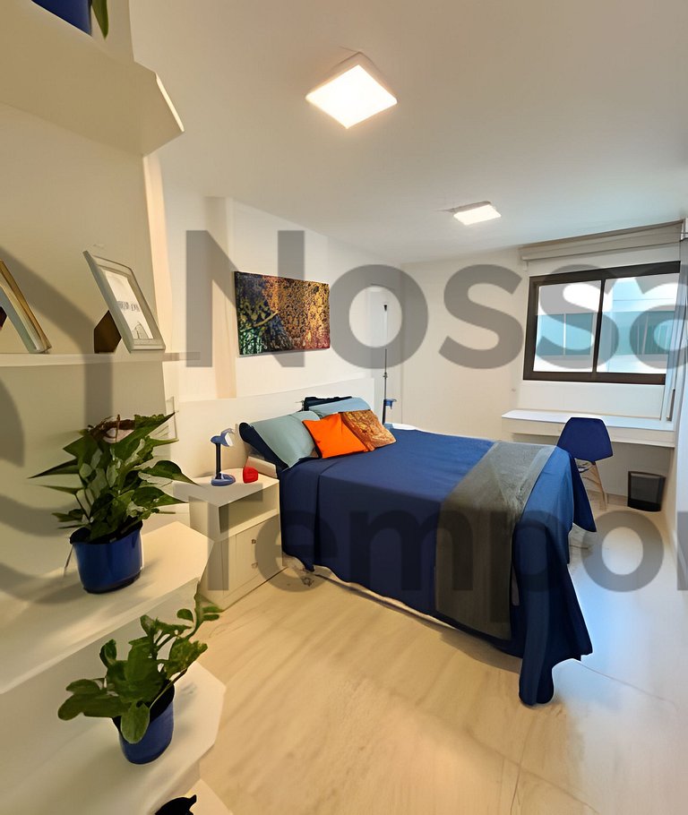 Cobertura Pé na Areia c/ Piscina e churrasqueira