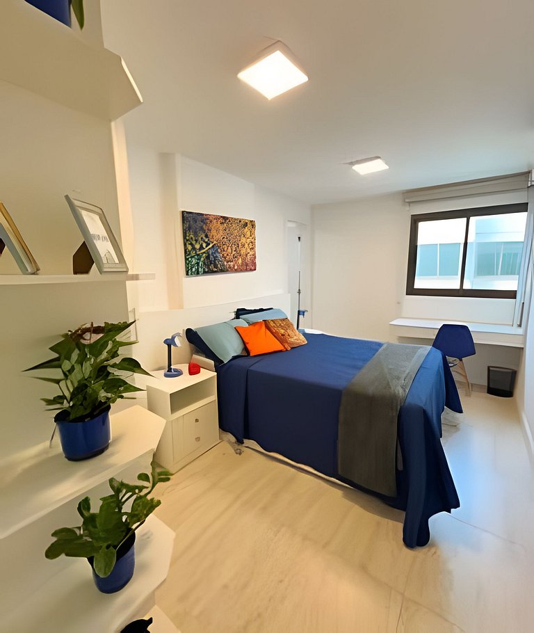 Cobertura Pé na Areia com 3 suítes c/ Piscina e churrasqueir