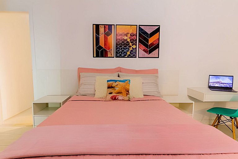 Cobertura Pé na Areia com 3 suítes c/ Piscina e churrasqueir