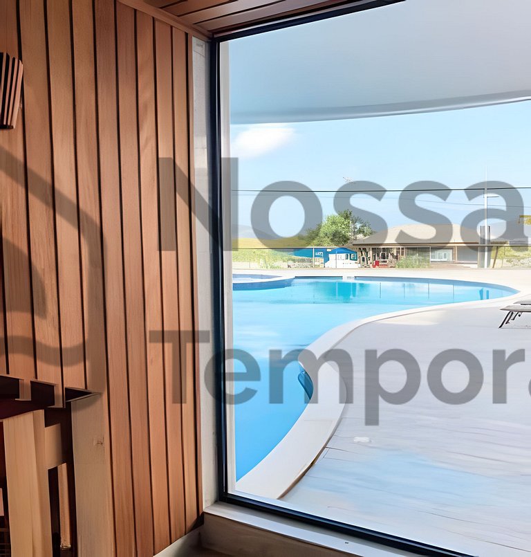 Cobertura Pé na Areia c/ Piscina e churrasqueira