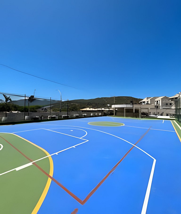 Cobertura Pé na Areia com 3 suítes c/ Piscina e churrasqueir