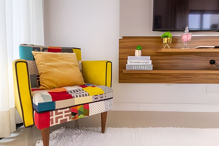 Cobertura Pé na Areia com 3 suítes c/ Piscina e churrasqueir