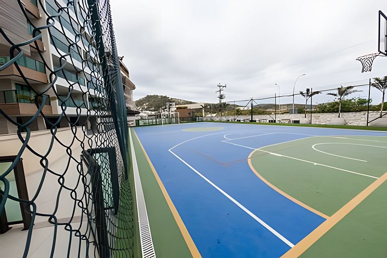 Cobertura Pé na Areia com 3 suítes c/ Piscina e churrasqueir