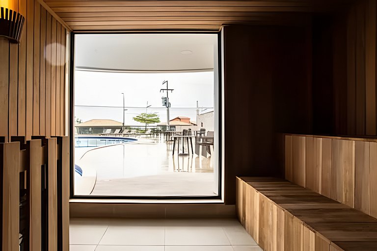 Cobertura Pé na Areia com 3 suítes c/ Piscina e churrasqueir