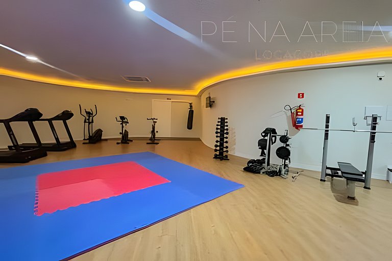 A 1 min de la playa | Vista al mar + Piscina, Sauna y Cine