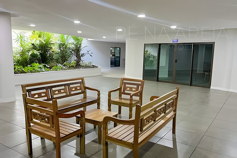 1-Min to Beach | Ocean View + Pool, Sauna & Cinema