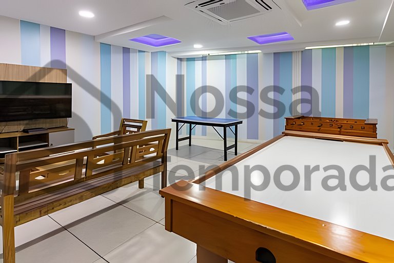 Apto Arraial – Vista Mar + Piscina a 50m da Praia