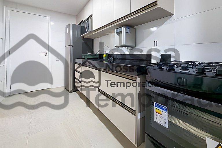 Apto Arraial – Vista Mar + Piscina a 50m da Praia