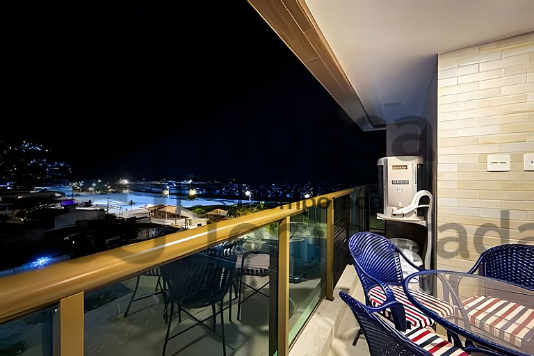 Apto Arraial – Vista Mar + Piscina a 50m da Praia