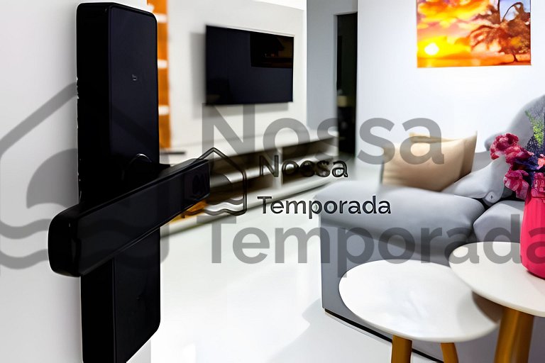 Apto Arraial – Vista Mar + Piscina a 50m da Praia