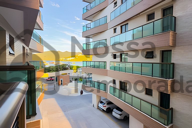 Apto 50m Praia dos Anjos - Piscina e Churrasqueira