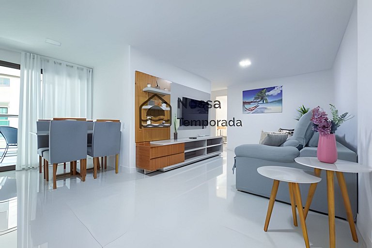 Apartment at Praia dos Anjos with Sea View and Pool