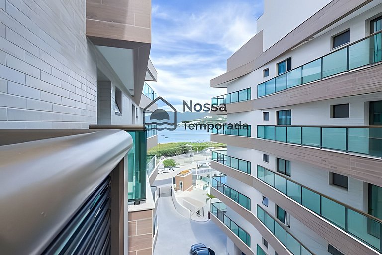 Apartment at Praia dos Anjos with Sea View and Pool