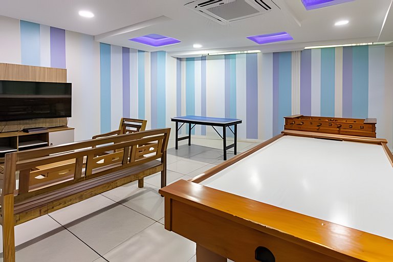 Apartment at Praia dos Anjos with Sea View and Pool