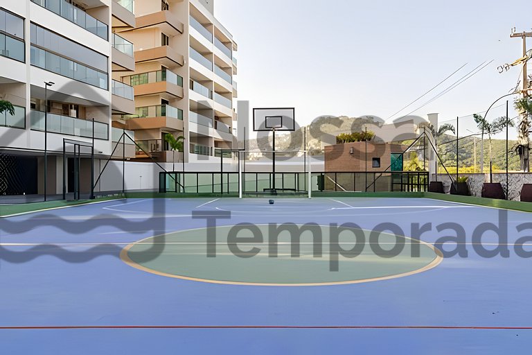 Apto Praia dos Anjos com Vista Mar e Piscina