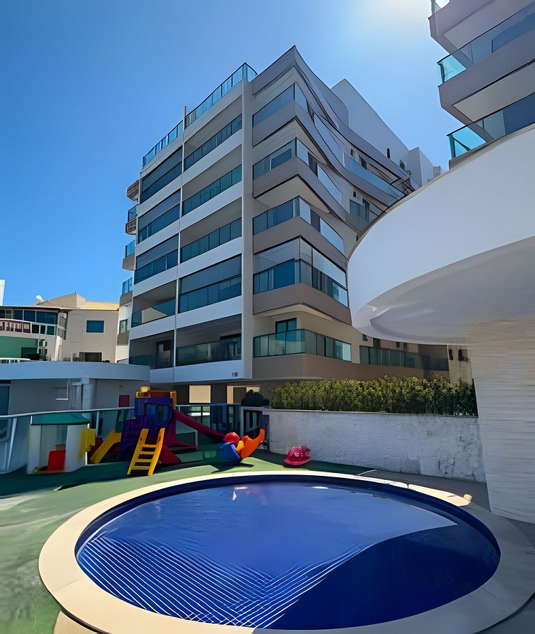 Apartment at Praia dos Anjos with Sea View and Pool