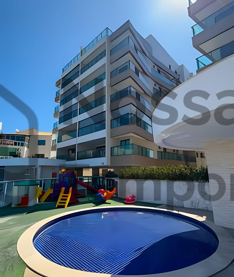 Apto Praia dos Anjos com Vista Mar e Piscina