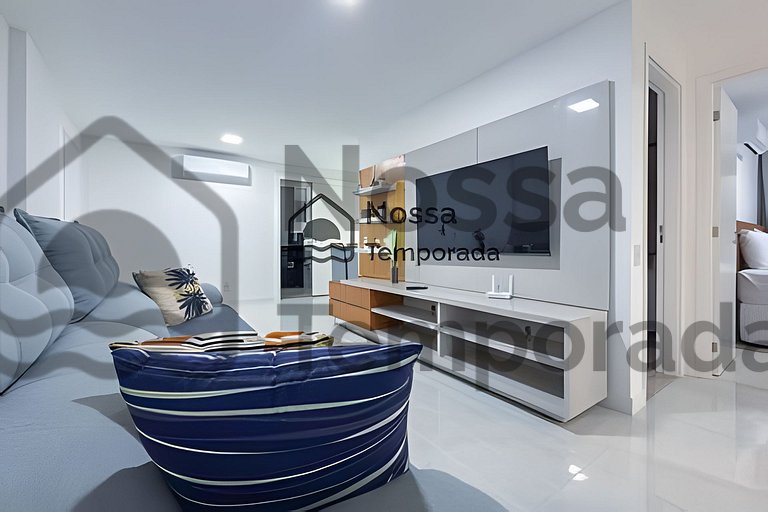 Apto Praia dos Anjos com Vista Mar e Piscina