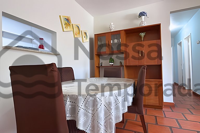 Ap 3 Quartos confortável a 300m da Praia do Forte