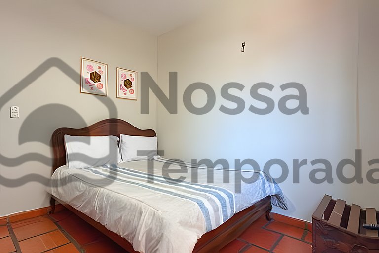 Ap 3 Quartos confortável a 300m da Praia do Forte