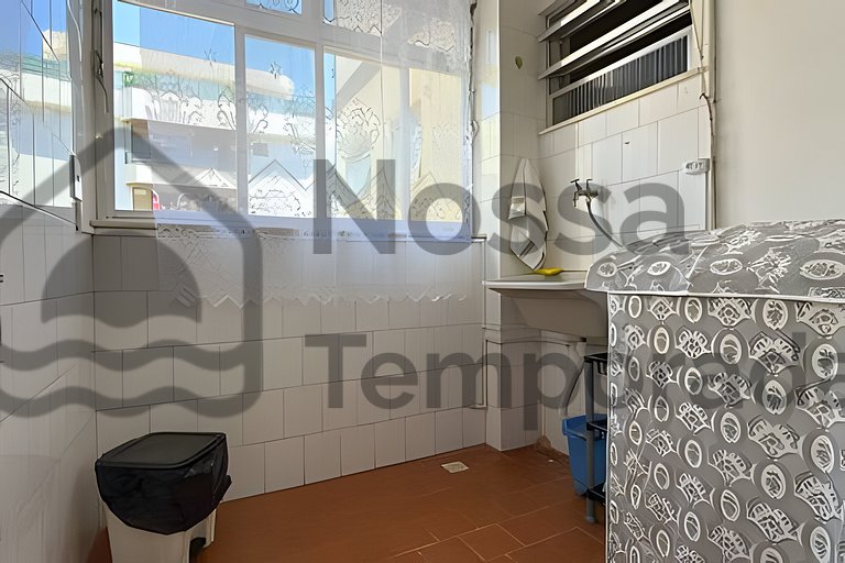 Ap 3 Quartos confortável a 300m da Praia do Forte