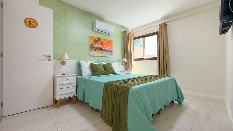 1-Min to Beach | Ocean View + Pool, Sauna & Cinema