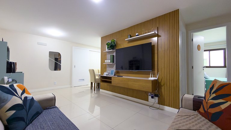 1-Min to Beach | Ocean View + Pool, Sauna & Cinema