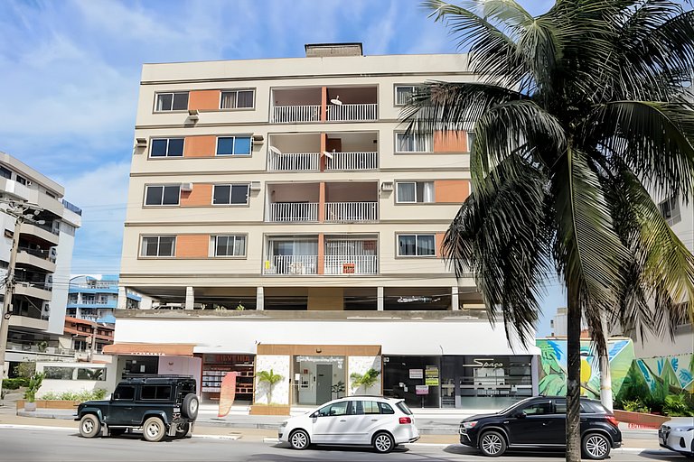 Ap 3 Quartos confortável a 300m da Praia do Forte