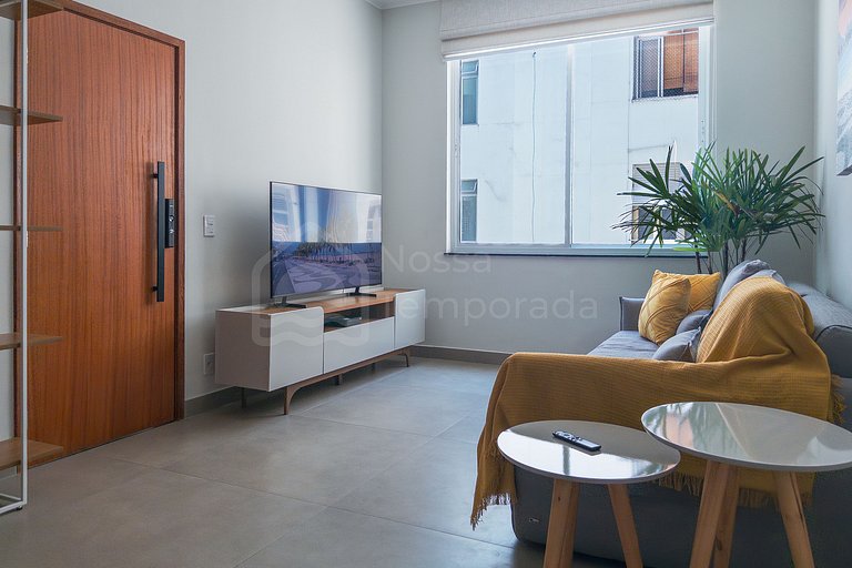 Stylish 3BR in Copacabana • 3 Min Walk to Beach