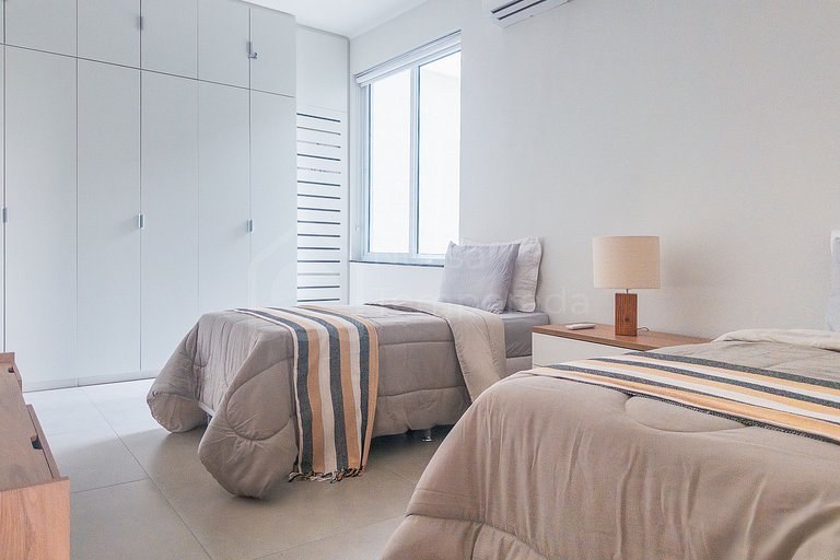 Stylish 3BR in Copacabana • 3 Min Walk to Beach
