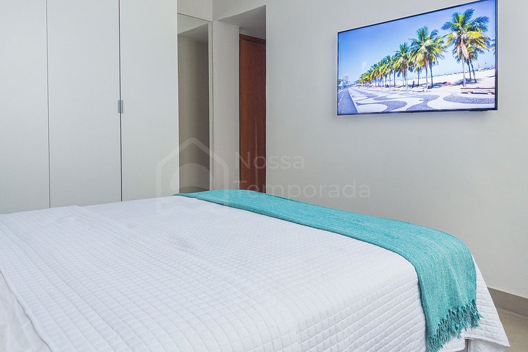 3 habitaciones en Copacabana cerca del Fuerte y de Ipanema p