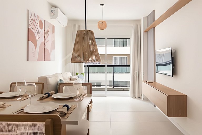 Apartamento com Piscina, Sauna e Churrasqueira em Arraial do