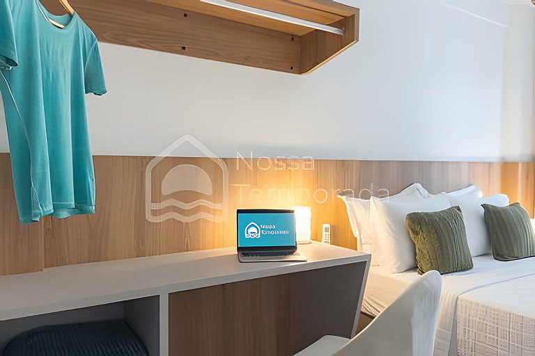 Concept Mar | 1 quarto/ com ar | 200 m da Prainha