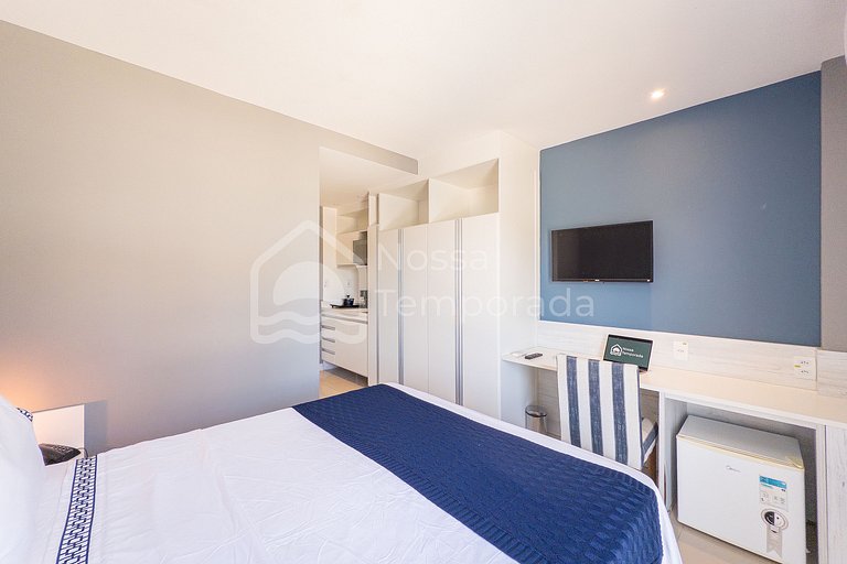 Modern flat in Passagem with pool, sauna, gym, and streaming