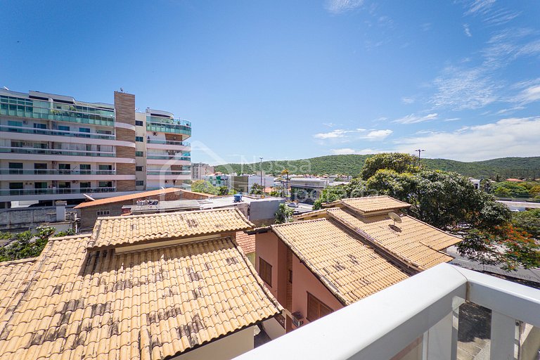 Flat com ótima localização- 1 quarto com Piscina