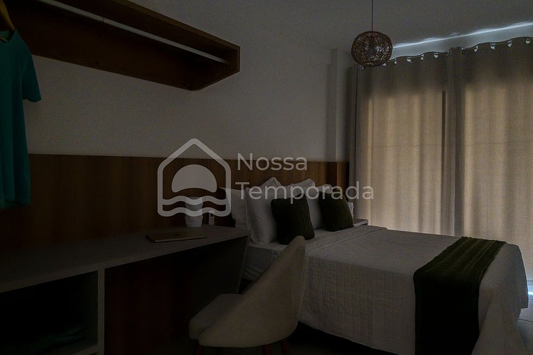 Apartamento com Piscina, Sauna e Churrasqueira em Arraial do