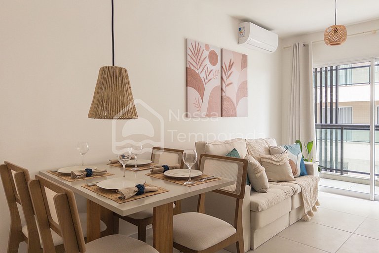 Apartment with Pool, Sauna, and Barbecue in Arraial do Cabo