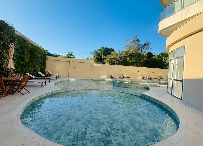 Apartment with Pool, Sauna, and Barbecue in Arraial do Cabo