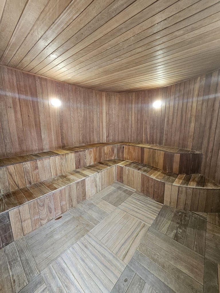 Apartamento con piscina, sauna y parrilla en Arraial do Cabo