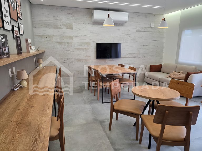 Apartment with Pool, Sauna, and Barbecue in Arraial do Cabo