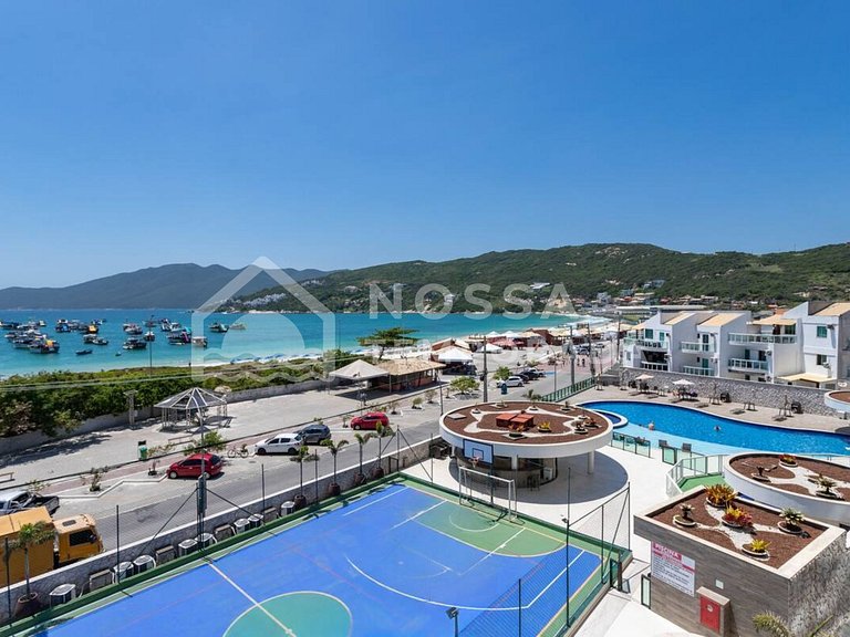 Brisa do Mar: Departamento a 1 minuto de la Playa dos Anjos