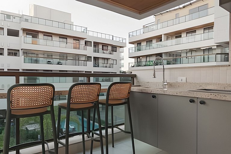 Apartamento a 100 metros de la Playa do Forte en Cabo Frio c