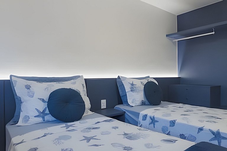 Apartamento a 100m da Praia do Forte - Cabo Frio | Churrasqu
