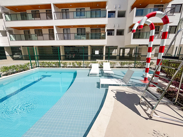 Apartamento a 100 metros de la Playa do Forte en Cabo Frio c