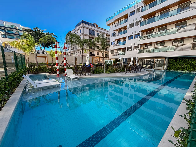 Apartment 100m from Praia do Forte - Cabo Frio | Private bar