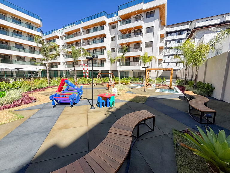 Apartment 100m from Praia do Forte - Cabo Frio | Private bar