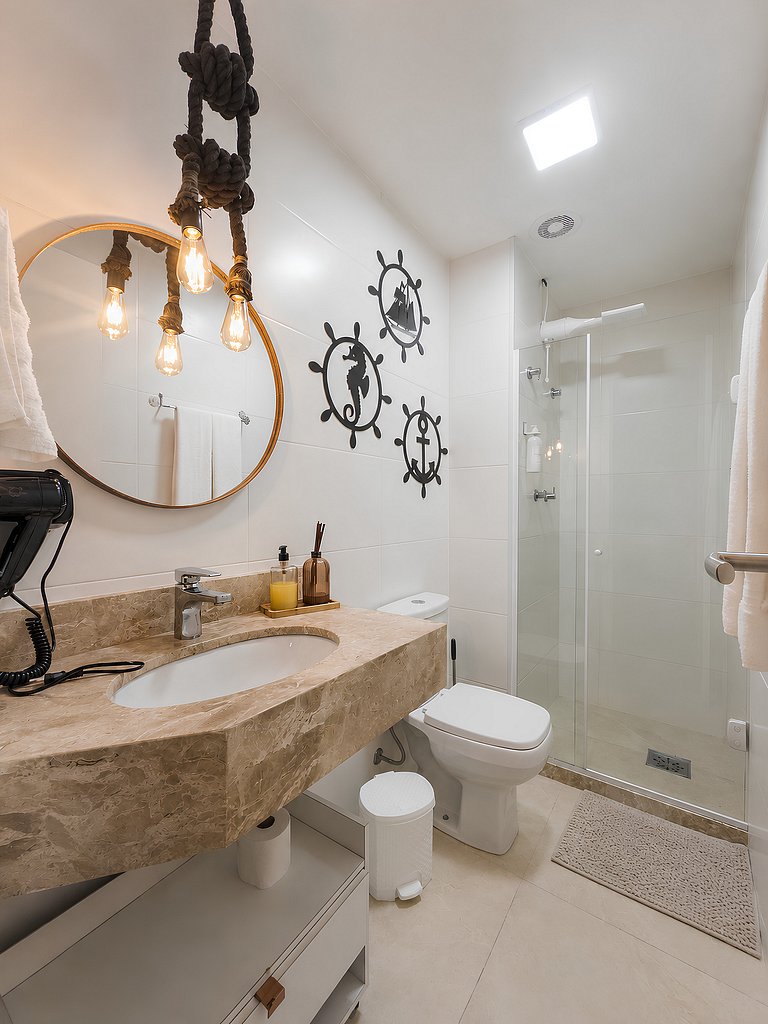 Vacation Rental 1 min from Praia dos Anjos, Arraial