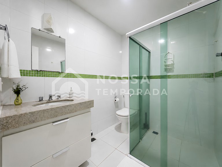 Apartamento por temporada a 350 metros de la Praia do Forte
