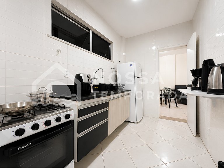 Apartamento por temporada a 350 metros de la Praia do Forte