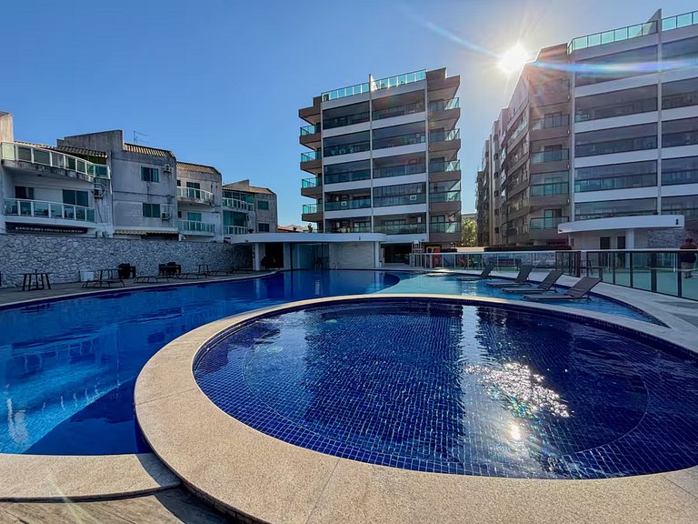 Vacation Rental 1 min from Praia dos Anjos, Arraial
